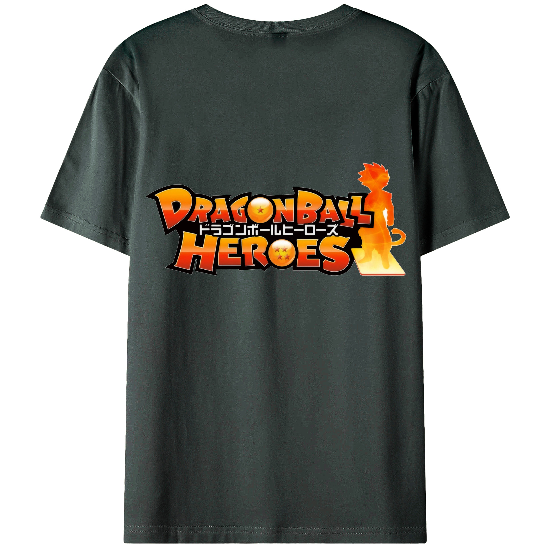 （画像用） ドラゴンボール DRAGON BALL 綿100％ メンズ半袖Tシャツ（バックプリント） 通気性